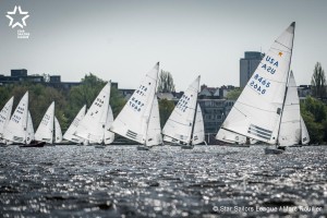 Alcuni momenti della giornata odierna di regate ad Amburgo