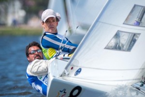 Alcuni momenti della giornata odierna di regate ad Amburgo