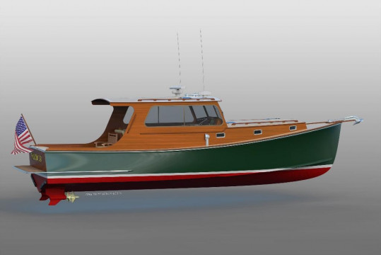 Zurn Yacht design with john Williams boat company for Williams 38