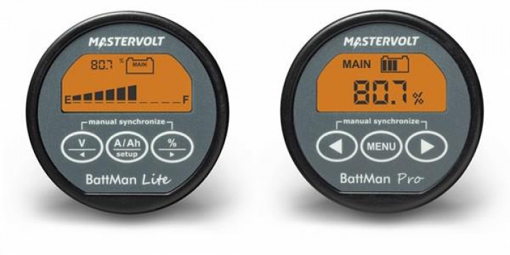 Mastervolt presenta la serie di Battery Monitors BattMan