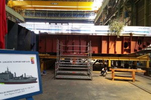 Al via i lavori in bacino per l’unità di supporto logistico