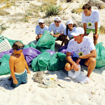 Yacht Club Costa Smeralda ha organizzato il Clean Beach Day
