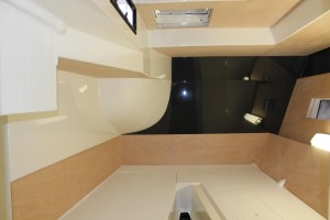 Il nuovo Mylius 65' Raised Saloon all'interno del cantiere di Podenzana