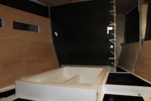 Il nuovo Mylius 65' Raised Saloon all'interno del cantiere di Podenzana