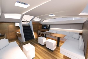 I disegni del nuovo Mylius 65' Raised Saloon