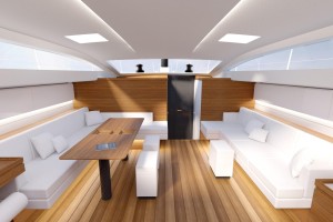 I disegni del nuovo Mylius 65' Raised Saloon