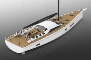 I disegni del nuovo Mylius 65' Raised Saloon
