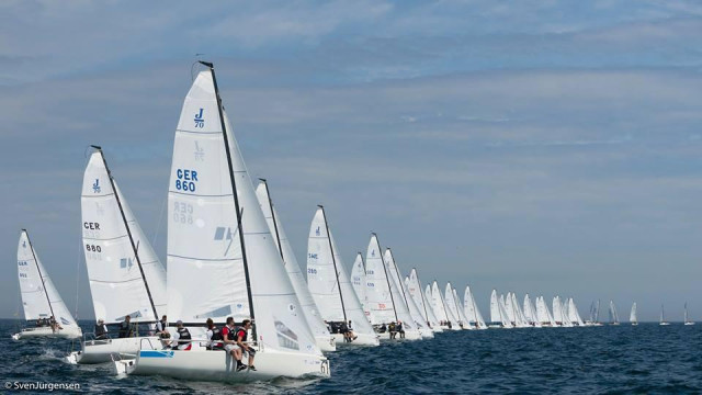 50 teams are expected for the J/70 European Championship, from eleven different countries. (ph. Sven Jurgensen)