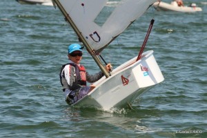 Iniziata con 3 regate la 3^ tappa del Trofeo Optimist Italia Kinder + Sport a Ravenna