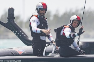 Nathan Outteridge, Team Artemis, vs Dean Barker Team, Softbank Japan