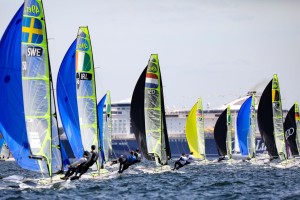 Le regate 49er alla Kieler Woche
