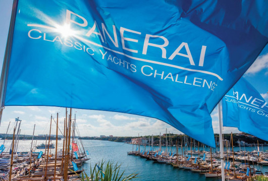 All set for the grand season of the Panerai Classic Yachts Challenge 2018