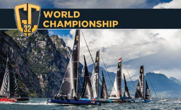 Mondiale GC32 a Riva del Garda: Team Tilt sale in vetta