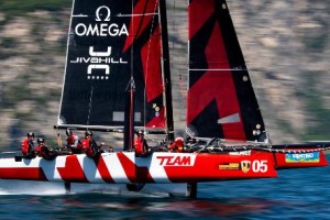 Mondiale GC32 a Riva del Garda: Team Tilt sale in vetta