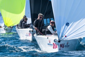 Il campo di regata di Marina di Scarlino ha ospitato la giornata inaugurale della seconda tappa continentale della Melges 20 World League 2018