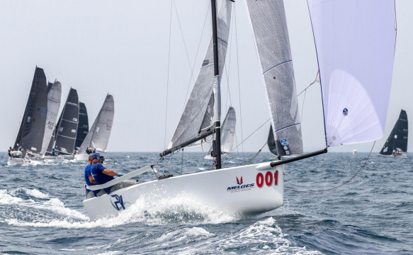 Al Campione del Mondo in carica, l'americano Pacific Yankee di Drew Freides (con Paul Goodison alla tattica) la seconda tappa europea della Melges 20 World League 2018