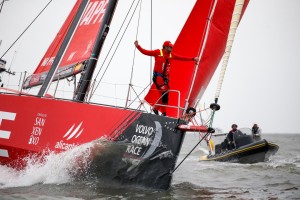 Cardiff stopover. Sky Ocean Rescue In-port Race