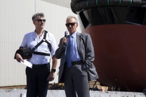 Cantiere Navale Vittoria vara rimorchiatore “Roma-Mosca” per la Federazione Russa