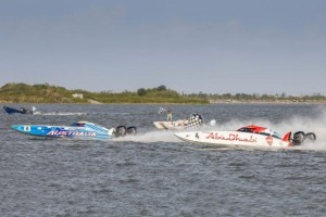Team Australia wins race 1 in Shanghai. Abu Dhabi 4 is second, Hi-Performance Italia third