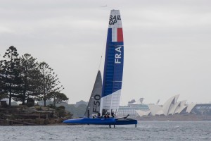 France SailGP Team unveils boat and goes into action in Sydney
