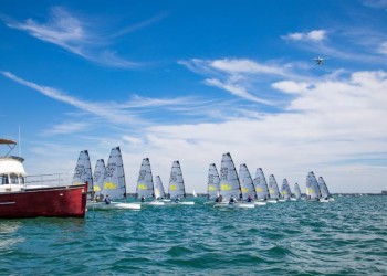 Final Race Showdown! Eddie Cox wins Melges 14 Midwinters
