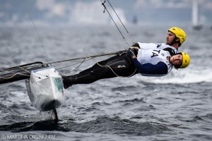 Vittorio Bissaro e Maelle Frascari (GS Fiamme Azzurre/CC Aniene), Nacra 17
