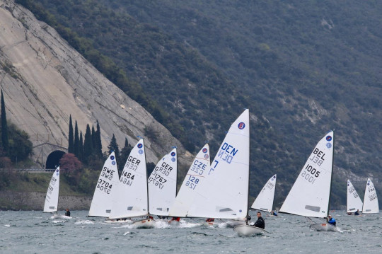 Battaglia finale a Torbole al XXI Meeting classe Europa