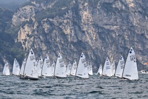 Battaglia finale a Torbole al XXI Meeting classe Europa