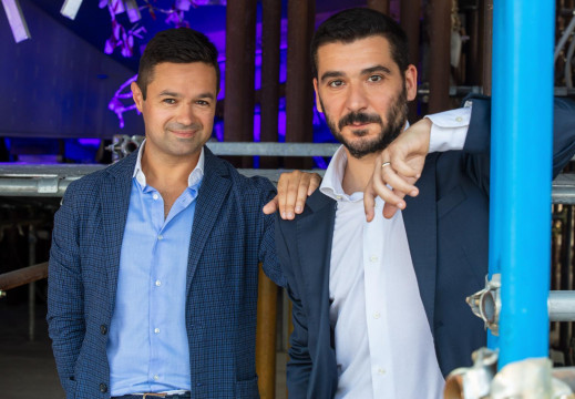 Antonio Romano ed Enrico Lumini (foto Giovanni Malgarini)