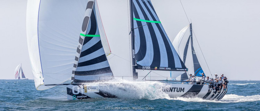 Quantum Racing ritrova la rotta nella prima giornata della Cascais 52 SUPER SERIES Sailing Week