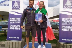 Alina Iuorio con il ct Giacomo Sabbatini (1)