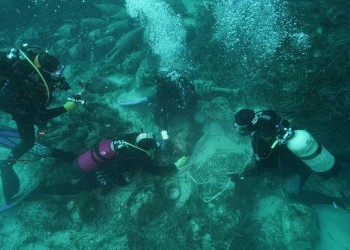 Operazione a Cala Minnola della Soprintendenza del mare