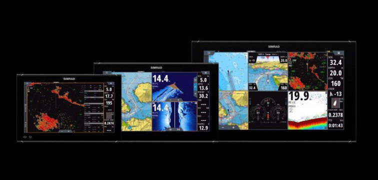 È arrivato il nuovo display Simrad NSO EVO3S Glass Bridge
