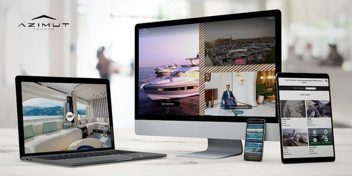 Virtual Lounge Azimut Yachts
