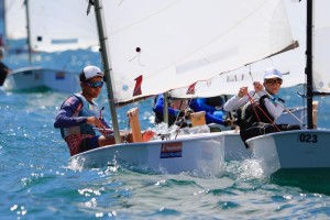 Ad Arco ancora regate Optimist sebbene con vento leggero