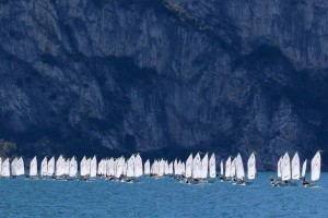 Ad Arco ancora regate Optimist sebbene con vento leggero