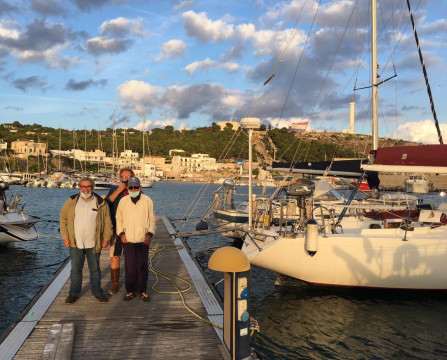 Mario Battilanti è arrivato a Santa Maria di Leuca