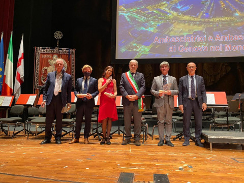 Il Presidente di Confindustria Nautica Saverio Cecchi nominato 'Ambasciatore di Genova nel mondo' dal Sindaco di Genova