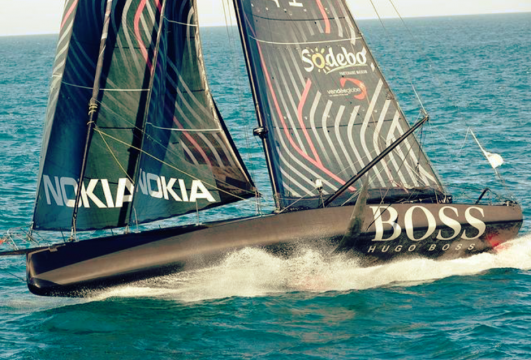 British Alex Thomson, leader of the Vendée Globe, feels no pressure