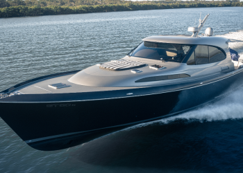 Palm Beach GT60 arrives in Europe to debut at Cannes Yachting Festival
