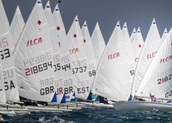 Oman Sail kicks off the 2021 Ilca 6 Radial World Championship