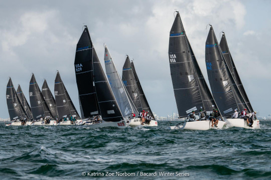 All to play for at Bacardi Winter Series event 2 in Biscayne Bay, Miami