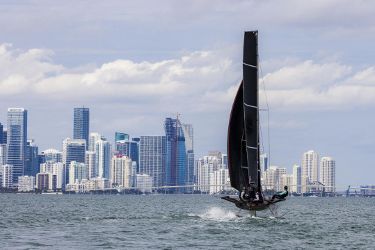 The 69F makes its U.S. debut at the 2022 Bacardi Winter Series