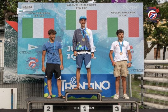 Barletta argento al Mondiale Formula Foil, categoria Junior iQFoil