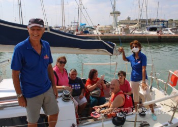 Successo per Il mare che cura sulle imbarcazioni a vela Passatore