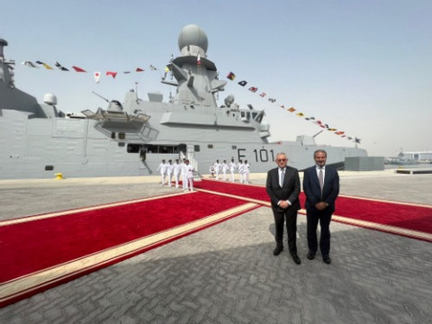 Fincantieri: celebration for the arrival in Qatar of Al Zubarah and Musherib