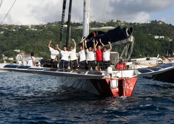 Boero YachtCoatings supported Maserati Soldini at RORC Transatlantic Race