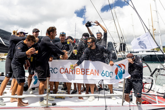 Second place in IRC Zero for I Love Poland (POL), skippered by Grzegorz Baranowski © Arthur Daniel/RORC