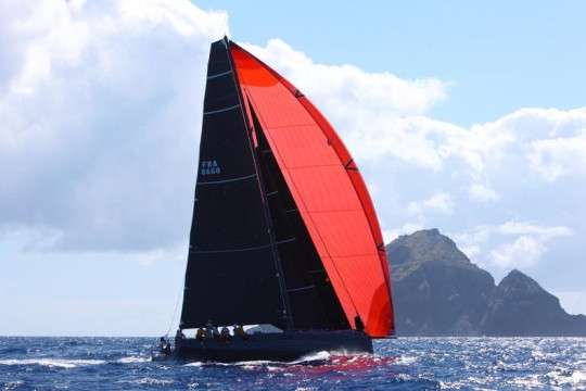 Eric de Turckheim's NMD54 Teasing Machine (FRA) at Redonda © Tim Wright