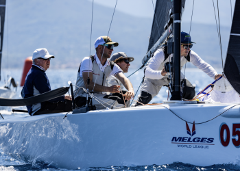 Heat and Fremito d'Arja leaders of the Puntaldia Grand Prix Melges World League